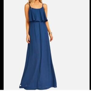 Show Me Your Mumu Caitlin Ruffle Maxi Dress